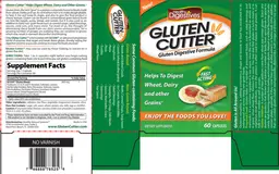 Label for Gluten Cutter