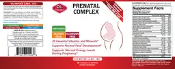 Label for Prenatal Complex