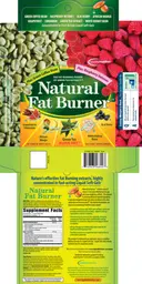 Label for Natural Fat Burner