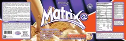 Label for Matrix 2.0 Peanut Butter Cookie