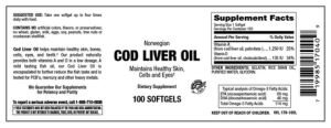 Norwegian Cod Live Oil