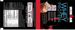 Label for Whey Protein Swiss Chocolate Flavor