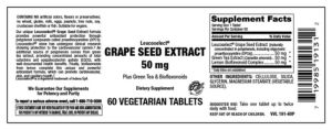 Grape Seed Extract 50 mg