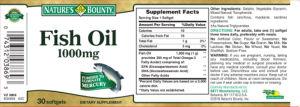 Fish Oil 1000 mg