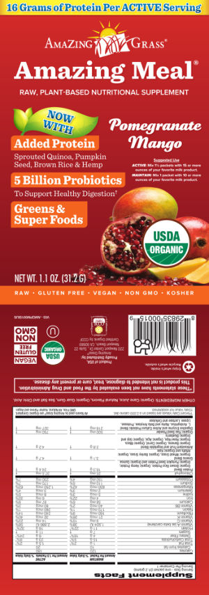 Amazing Meal Pomegranate Mango