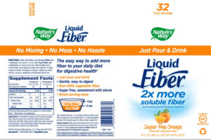 Liquid Fiber Sugar Free Orange