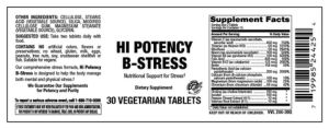 Hi Potency B-Stress