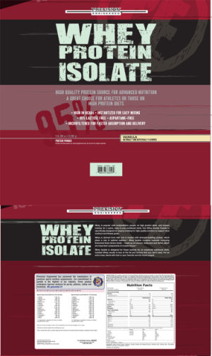 Whey Protein Isolate Vanilla