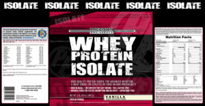 Whey Protein Isolate Vanilla