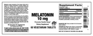Melatonin 10 mg