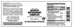 Advanced Antioxidant Complex