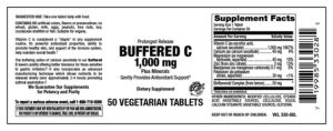 Buffered C 1,000 mg Plus Minerals