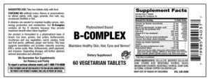 Phytonutrient Based B-Complex