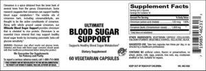 Ultimate Blood Sugar Support