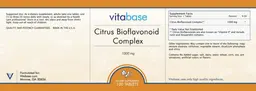 Citrus Bioflavonoid Complex 1000 mg
