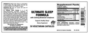 Ultimate Sleep Formula