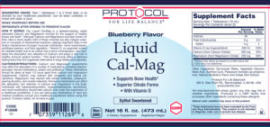 Blueberry Flavor Liquid Cal-Mag