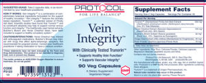 Vein Integrity With Clinically Tested Tr