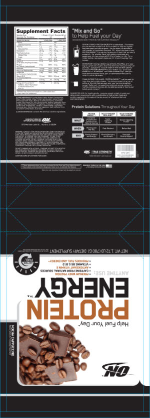 Protein Energy Mocha Cappuccino