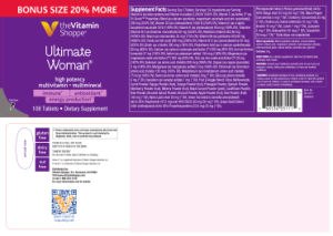 Label for Ultimate Woman