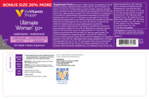 Label for Ultimate Woman 50+