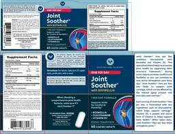Label for One Per Day Joint Soother With Boswellia