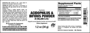 Acidophilus & Bifidus Powder