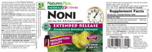 Noni 500 mg Extended Release
