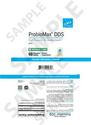 Label for ProbioMax DDS Peppermint Flavor