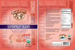 Label for Superfruit Blend