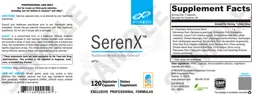 Label for SerenX