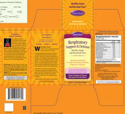 Label for Respiratory Support & Defense