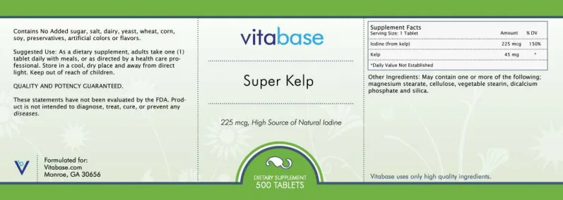 Label for Super Kelp