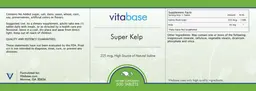 Label for Super Kelp