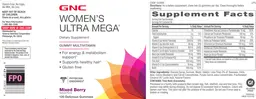Label for Women's Ultra Mega Mixed Berry