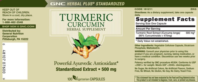 Turmeric Curcumin