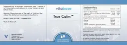 Label for True Calm