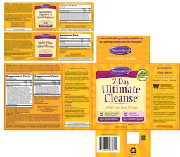 Label for Multi-Herb Digestion & Detox Support