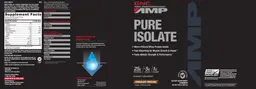 Label for Pure Isolate Chocolate Frosting
