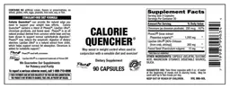 Label for Calorie Quencher