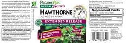 Label for Hawthorne 300 mg Extended Release