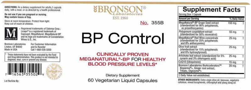 Label for BP Control