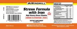 Label for Stress Formula With Iron