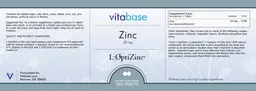 Zinc 20 mg
