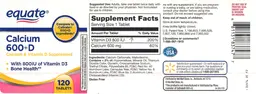 Label for Calcium 600+D