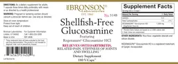 Label for Shellfish-Free Glucosamine