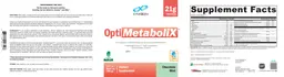 Label for OptiMetaboliX Chocolate Mint