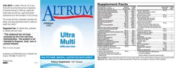 Label for Ultra Multi with-out Iron