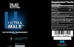 Label for Ultra Male Rx