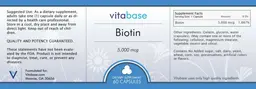 Biotin 5,000 mcg